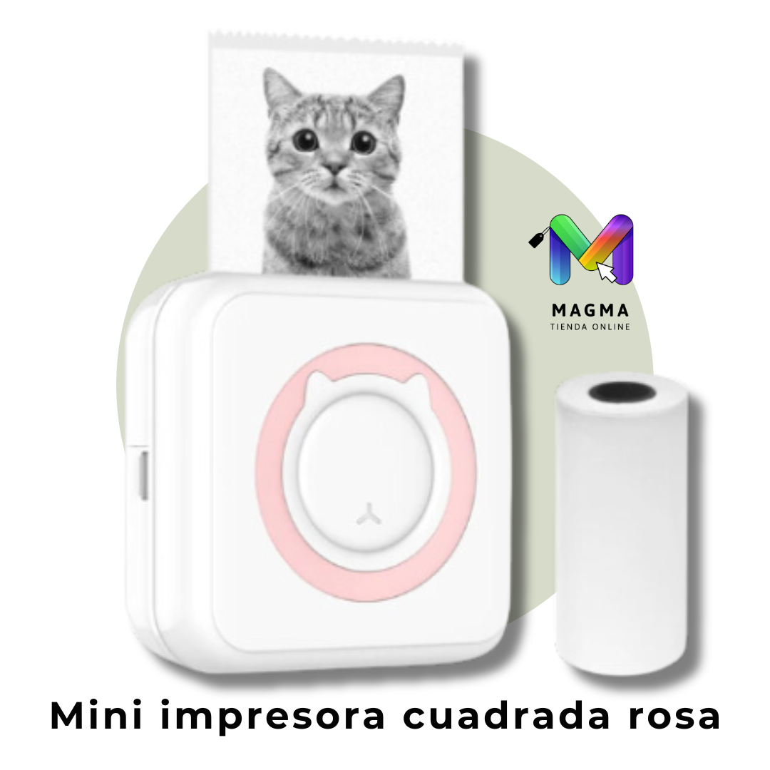 Mini Impresora Portátil Modelos + 1 Rollo de Papel®