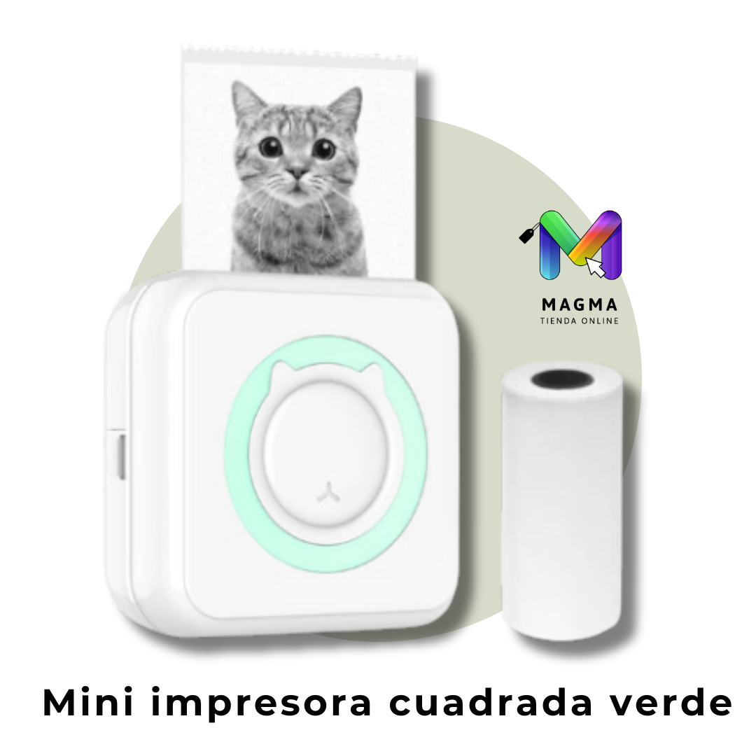 Mini Impresora Portátil Modelos + 1 Rollo de Papel®