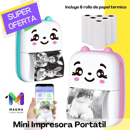 Mini Impresora Térmica Portátil®